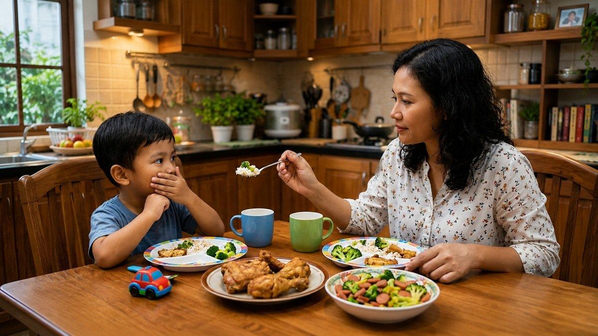 Waspada Dampak Sering Memaksa Anak Makan akibat GTM!